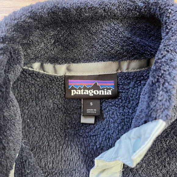 Patagonia Womens Snap-T Fleece Pullover Size Small Blue - Picture 7 of 11